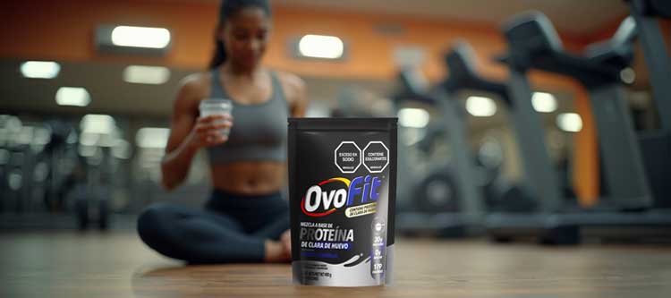 Presentación Ovofit, fácil de preparar